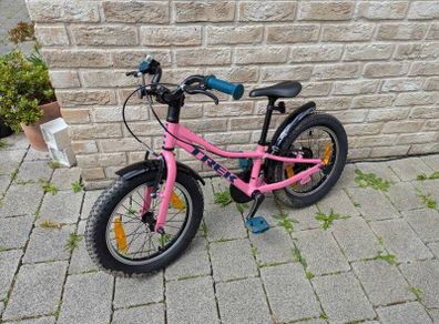 Trek Precaliber 16 Freewheel Kids Bike in Pink Frosting