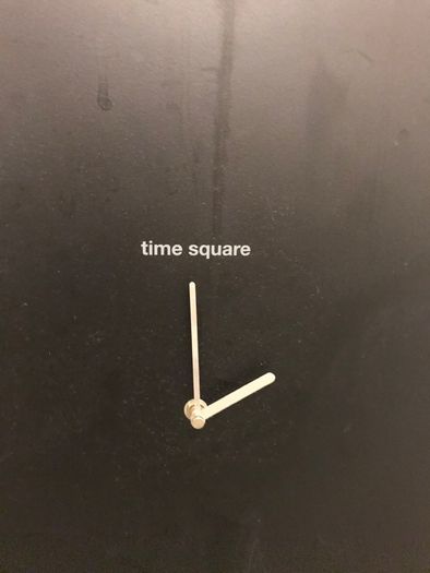 Blackboard Clock