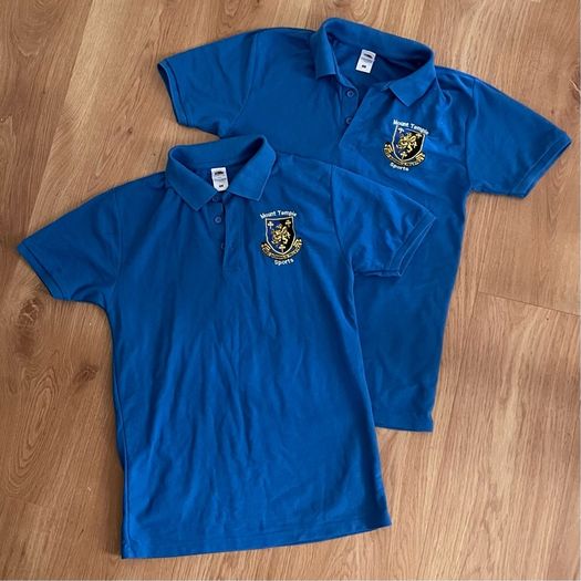 Mt Temple sports shirts - size S