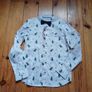 BNWT Age 11-12 Christmas Shirt and Dickie Bow Image 2