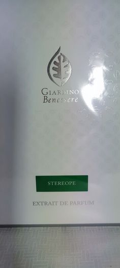 Stereope Giardino Benessere 100 ml new sealed original free gift
