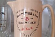 Old John Power Whiskey water jug