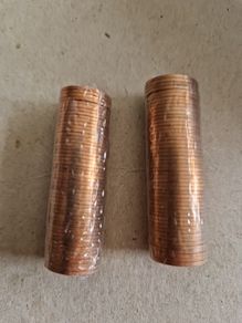2 rolls mint coins 1971 uncirculated coins