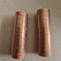 2 rolls mint coins 1971 uncirculated coins