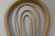 Rattan Rainbow Wall Decor