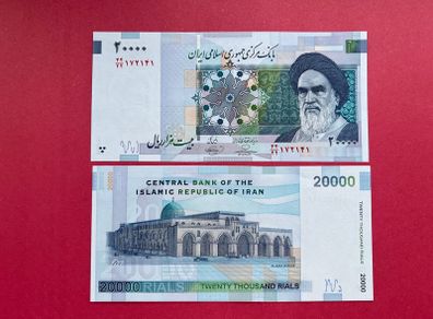 Iran  20,000 Rials  2009 Pick  154b ( Uncirculated )