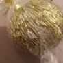 Meadows and Byrne gold bauble christmas candle Image 4