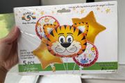 5pcs foil balloons