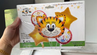 5pcs foil balloons