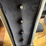 Black Velvet Dining Chairs Image 8