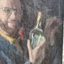 3 X George Weissbort Original Oil On Board Image 6