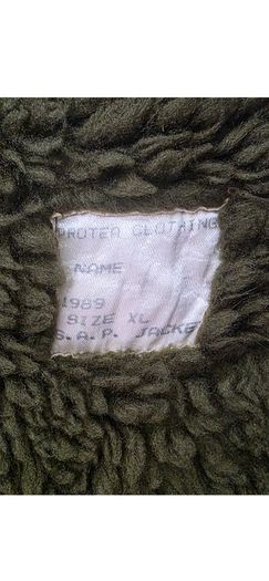 Vintage South African Police Camouflage Bush Jacket 1989 XL