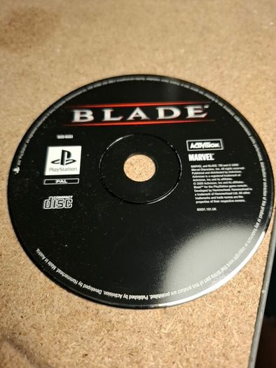 Blade PlayStation 1 PS1 PAL Complete With Manual