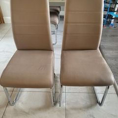 Beautiful contemporary dining chairs from Harvey Norman