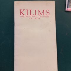 Kilims The traditional tapestries of turkey book- Vintage