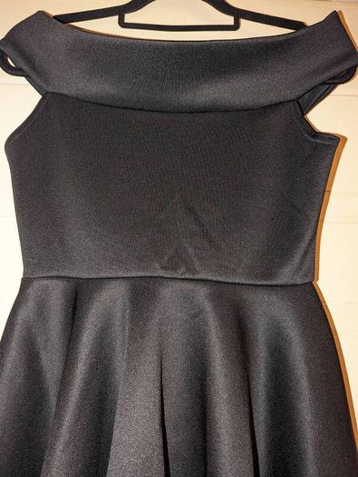 amazing off shoulder skater dress from Boohoo