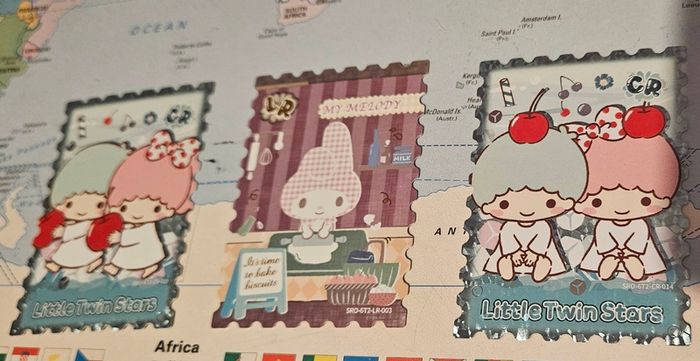 Little Twin Star and My Melody Card Set