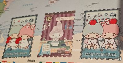 Little Twin Star and My Melody Card Set