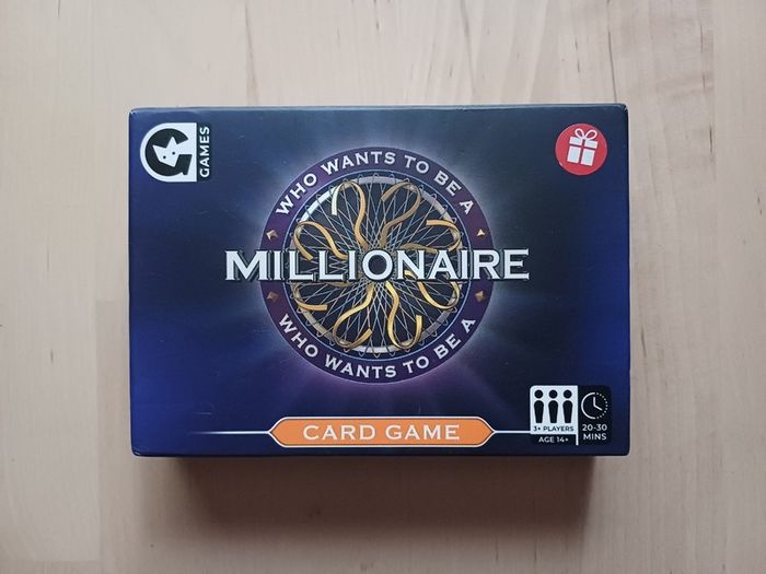 Who Wants to be a Millionaire Trivia Quiz Card Game