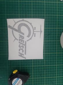 Gretsch drum decal / sticker
