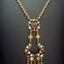 Boho Bohemian Hippe Tassel Gold Tone Long Necklace Image 2