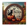 Excellent not only for Halloween - Wizard Cat Ornament - great indoors & outdoors Image 6