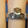 High Quality Solid Heavy Sterling Silver Claddagh Ring Image 6