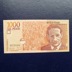 Colombia 2011,1000 pesos.Uncirculated Banknote.