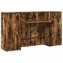 Reception Desk Smoked Oak Image 2
