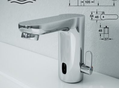 Grohe E 36325001 Eurosmart Cosmopolitan Infra Red Basin Mixer