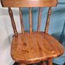 Wooden Stools Set of 2 Image 2