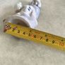 Vintage colonial man & woman blue, white, gold porcelain Image 4
