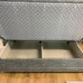 Daphne Light Grey or Dark Grey Pull Out Sofa Bed Image 8