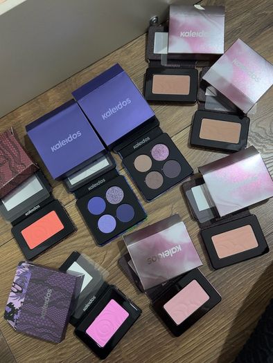 kaleidos blushers and palette new