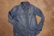 Girls Denim Shirt 7-8