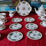 22 Piece Royal Albert Berkeley Bone China Gold Gilt Tea Set With Large Tea Pot For 6 Person Setting Made In England Image 4