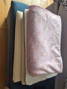 Baby pillows and blanket