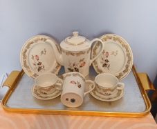 French LIMOGES  Coffee Set  for 2