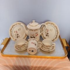 French LIMOGES  Coffee Set  for 2