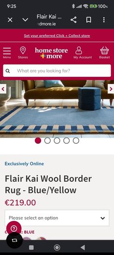 100% Wool Rug