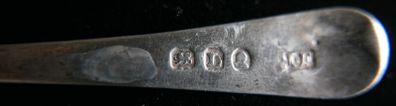Antique Sterling Silver Spoon L-5" 11,9g