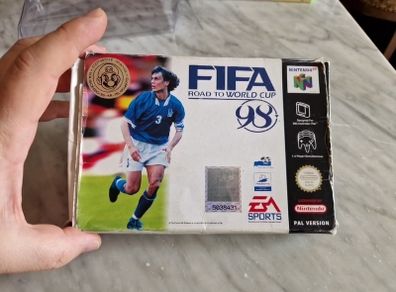 Fifa 98 Road to World Cup N64 Nintendo 64 Games Original