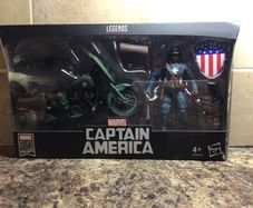 Legends series marvel 80 years captain America & bike
