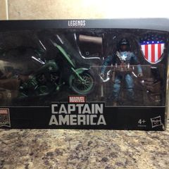 Legends series marvel 80 years captain America & bike