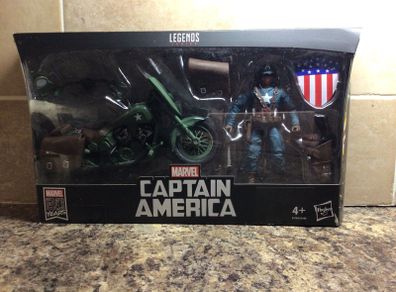 Legends series marvel 80 years captain America & bike