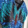 Sequins butterfly top -  Fit 10-14 UK Image 2