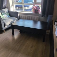 ikea adjustable coffee table
