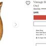 Vintage carved wooden owl figurine Image 8