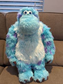 Large (approx 58cm) Disney Store Sulley