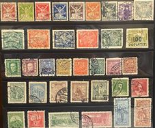 Czechoslovakian stamp lot